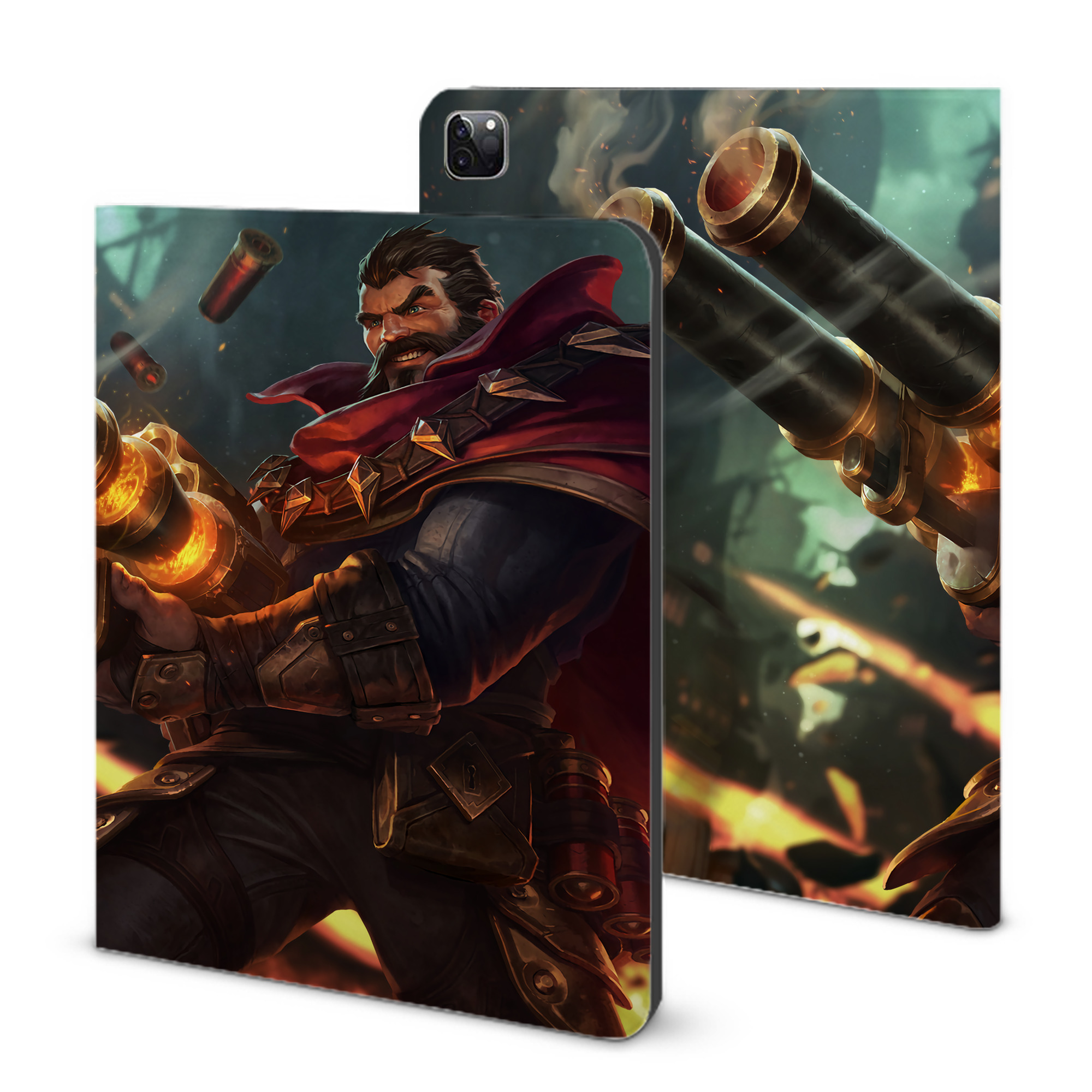 （画像用） リーグ・オブ・レジェンド League of Legends LOL IPad ケース ブック型 PUレザー TPU 耐衝撃 軽量 薄型 ペン収納なし 全面保護 IPad 各モデル対応